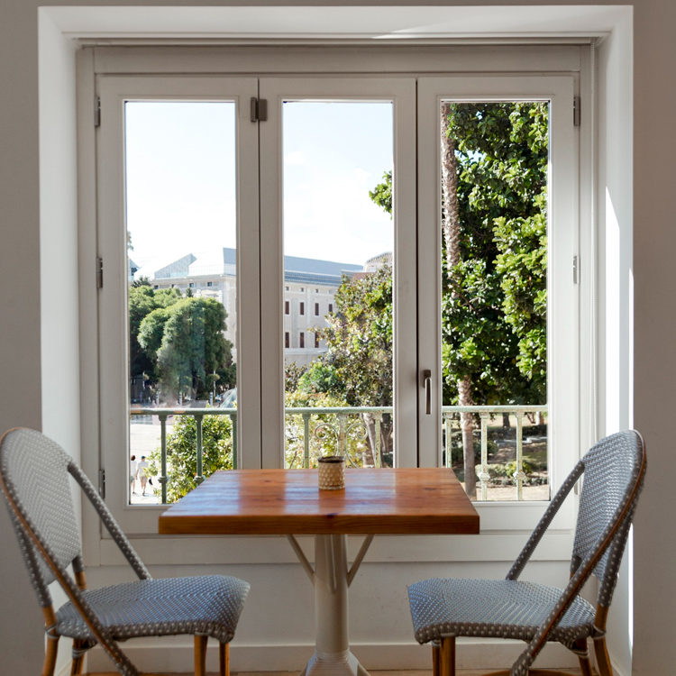 Ventana de canceleria en Mérida